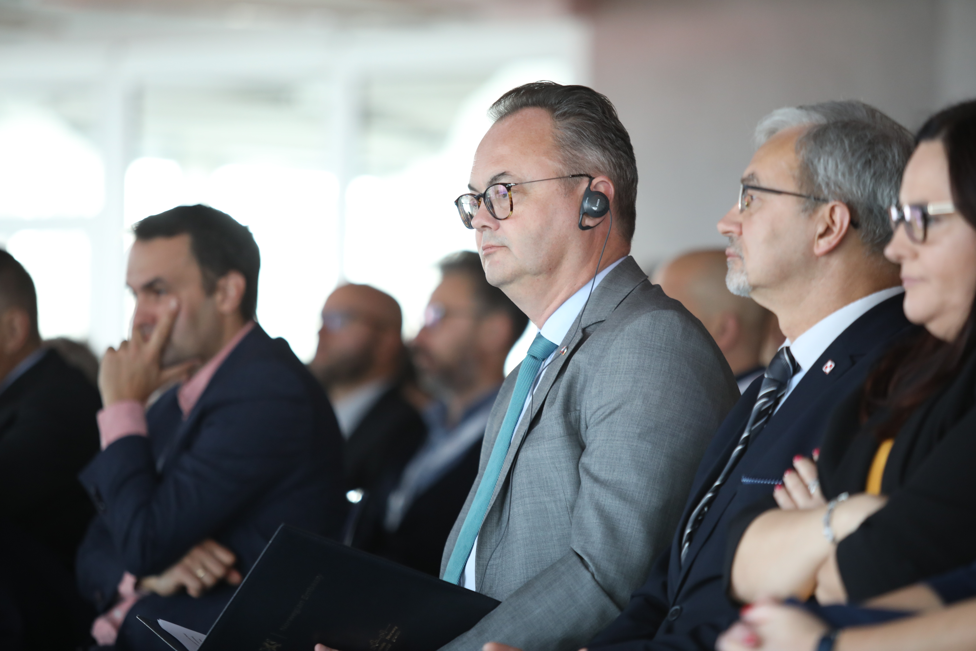 Uczestnicy konferencji PARP, a wśr&oacute;d nich Olav Myklebust - Ambasador Kr&oacute;lestwa Norwegii