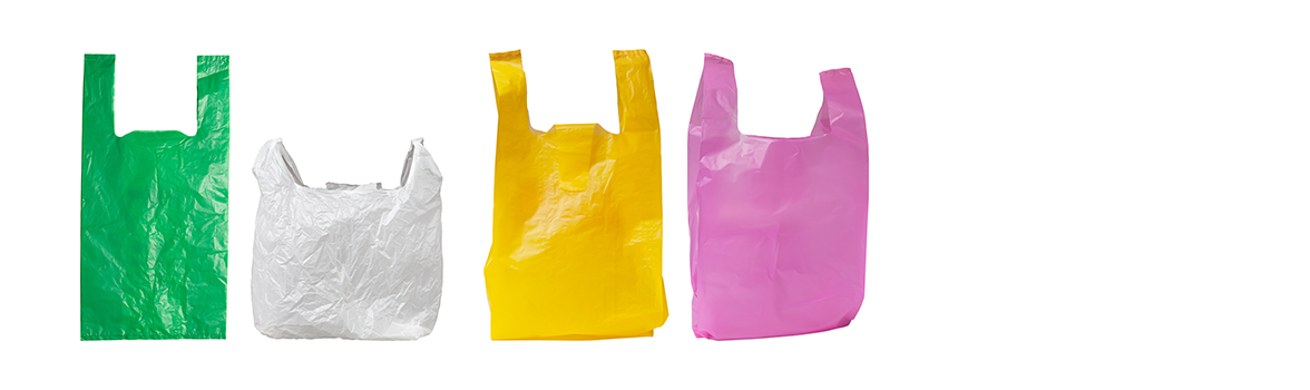 Kolorowe torebki foliowe