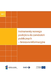 Instrumenty nowego podejścia do zam&oacute;wień publicznych