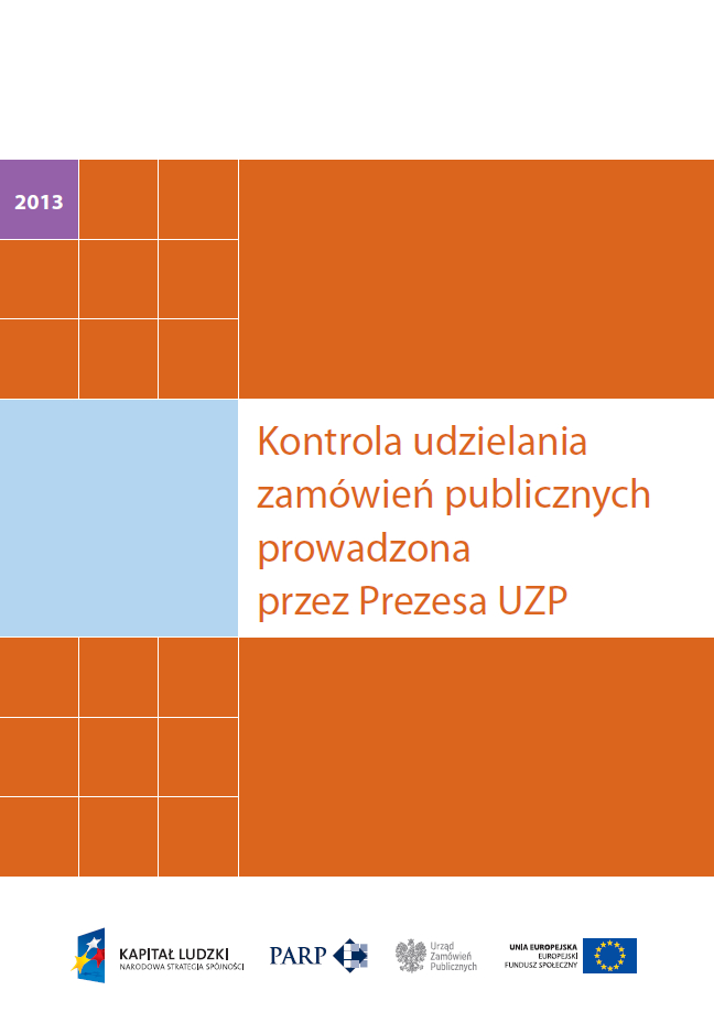 Kontrola udzielania zam&oacute;wień publicznych