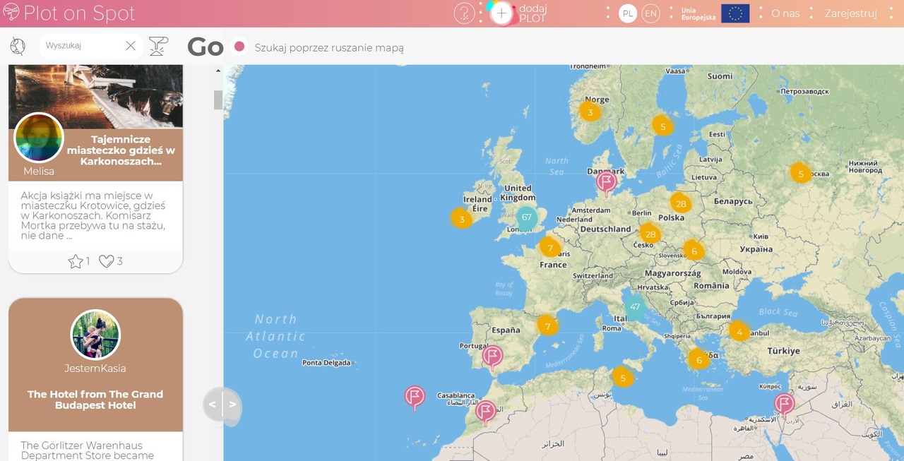 Wdrożenie modelu biznesowego oraz wprowadzenie innowacyjnej platformy PLOT ON SPOT na rynek krajowy i zagraniczny